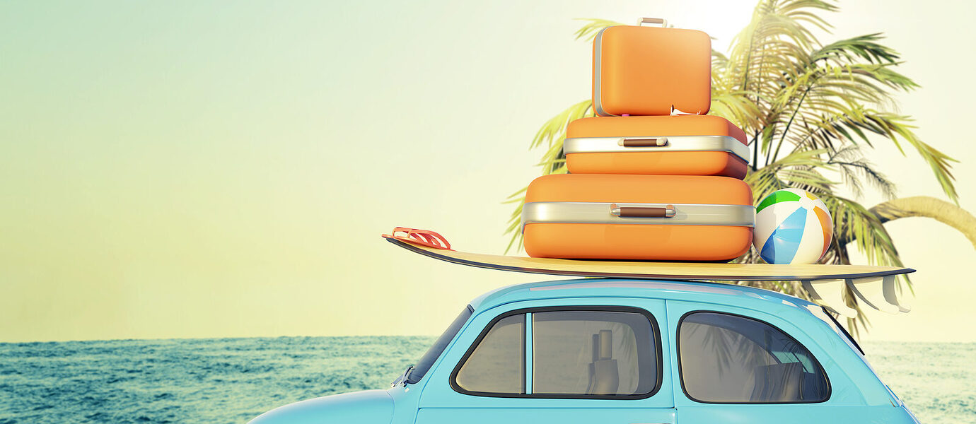 bigstock-Retro-Small-Car-With-A-Surfboa-469771605