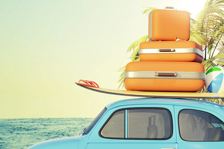 bigstock-Retro-Small-Car-With-A-Surfboa-469771605